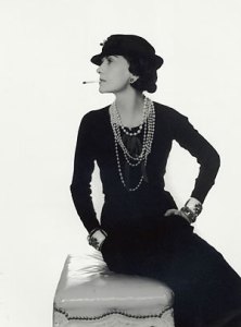 Coco Chanel (circa 1926) in the original little black dress